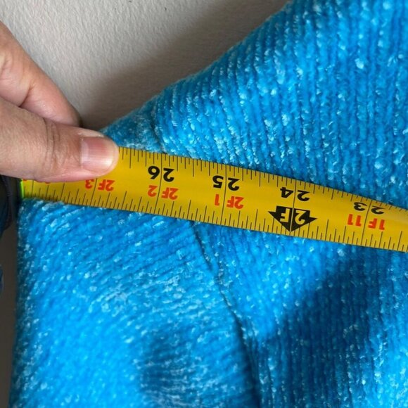 Seven 7 Womens Stylish Chenille Pullover Blue Size Large - Picture 4 of 9